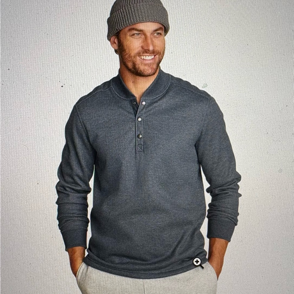 Ed Bauer Fleece-Lined Henley